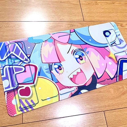 🎀 Pokémon Girls Mouse Pad – Aesthetic Waterproof Desk Mat 💻